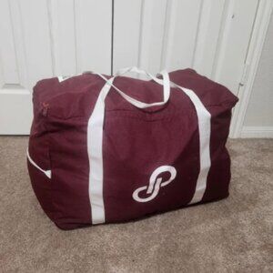 Large Poshmark Logo Duffle Bag Great Condition